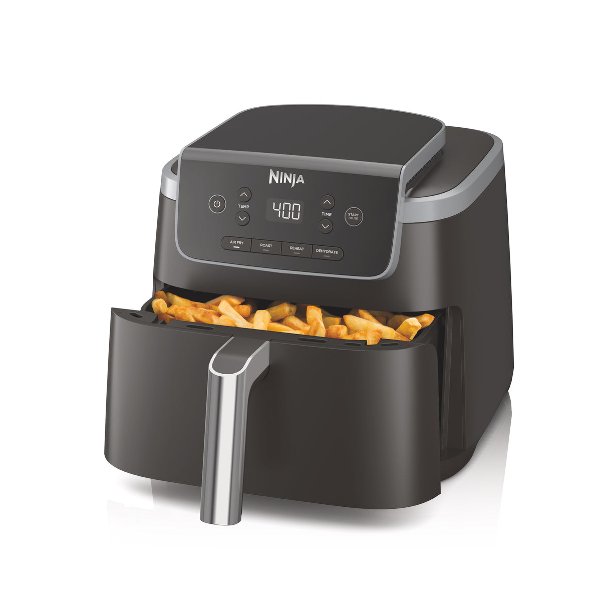 Freidora de aire Ninja Pro 5 QT con tecnología Air Crisp y canasta antiadherente