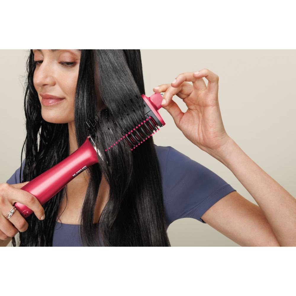 Shark Glossi 2-in-1 Hot Tool and Air Glosser, Ultra-Fast Color Raspberry
