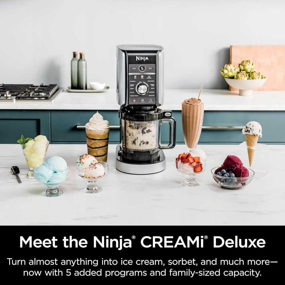 Ninja アイスクリームメーカー　CREAMiDELUXE Ninja® CREAMi® Deluxe 11-in-1 Ice Cream and Frozen Treat Maker