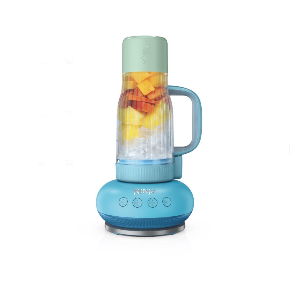 【blueberry】H.I.P by SOLIDO × LEADER Ninja BlendBOSS™ Tumbler Blender with 26oz Travel Tumbler – Shark