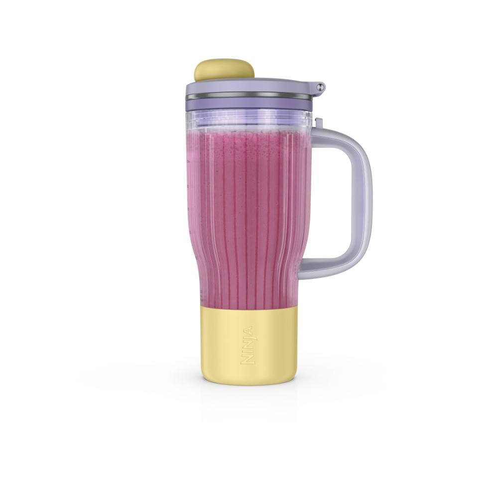 【blueberry】H.I.P by SOLIDO × LEADER Ninja BlendBOSS™ Tumbler Blender with 26oz Travel Tumbler – Shark