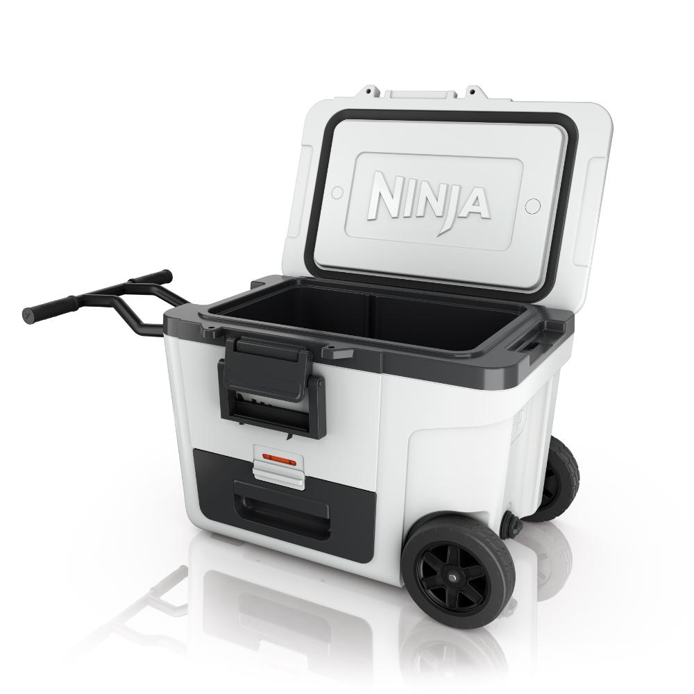 Ninja FrostVault™ 45qt Wheeled Cooler with Dry Zone (Cloud White