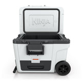 Ninja FrostVault™ 45qt Wheeled Cooler with Dry Zone (Cloud White)