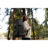 Ninja FrostVault™ Go 24-Can Backpack Soft Cooler with Cold Dry Zone (Charcoal Gray)