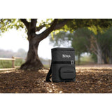 Ninja FrostVault™ Go 24-Can Backpack Soft Cooler with Cold Dry Zone (Charcoal Gray)