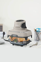 Ninja Crispi 4-in-1 Portable Glass Air Fryer Cooking System GREY FN101LAAGY