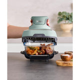 Ninja Crispi 4-in-1 Portable Glass Air Fryer Cooking System GREY FN101LAAGY
