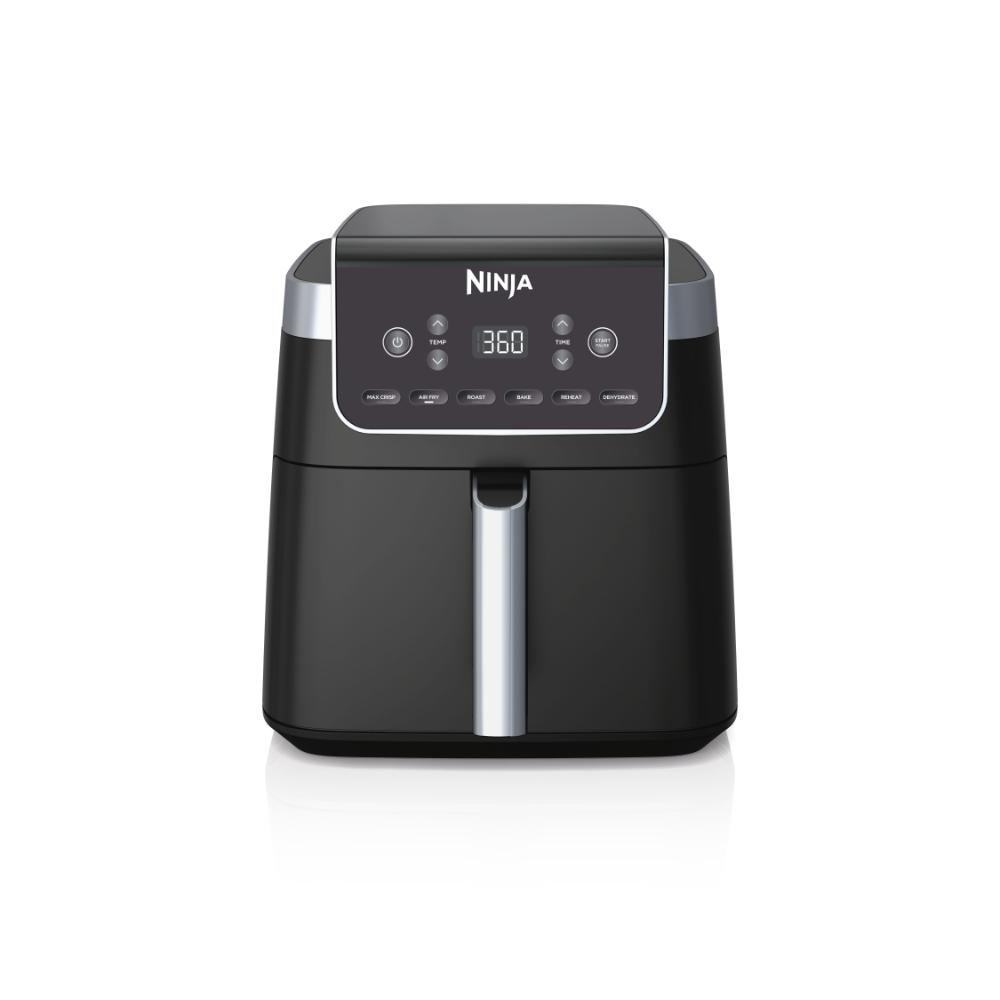 Freidora de aire Ninja Max Crisp de 6.5 cuartos con canasta antiadherente y tecnología de aire sobrecalentado