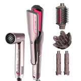 Shark FlexFusion 5 in 1 Air Styler Curly + Set de cepillos